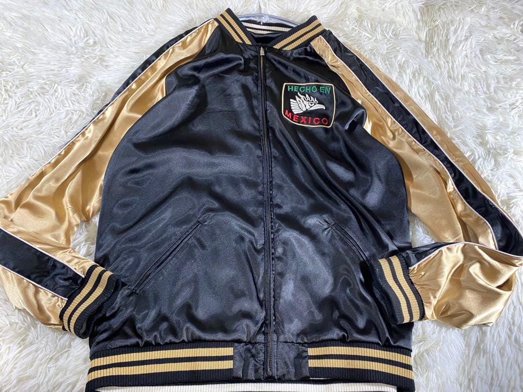 新日本プロレス】エル・デスペラード刺繍スカジャン リバーシブル