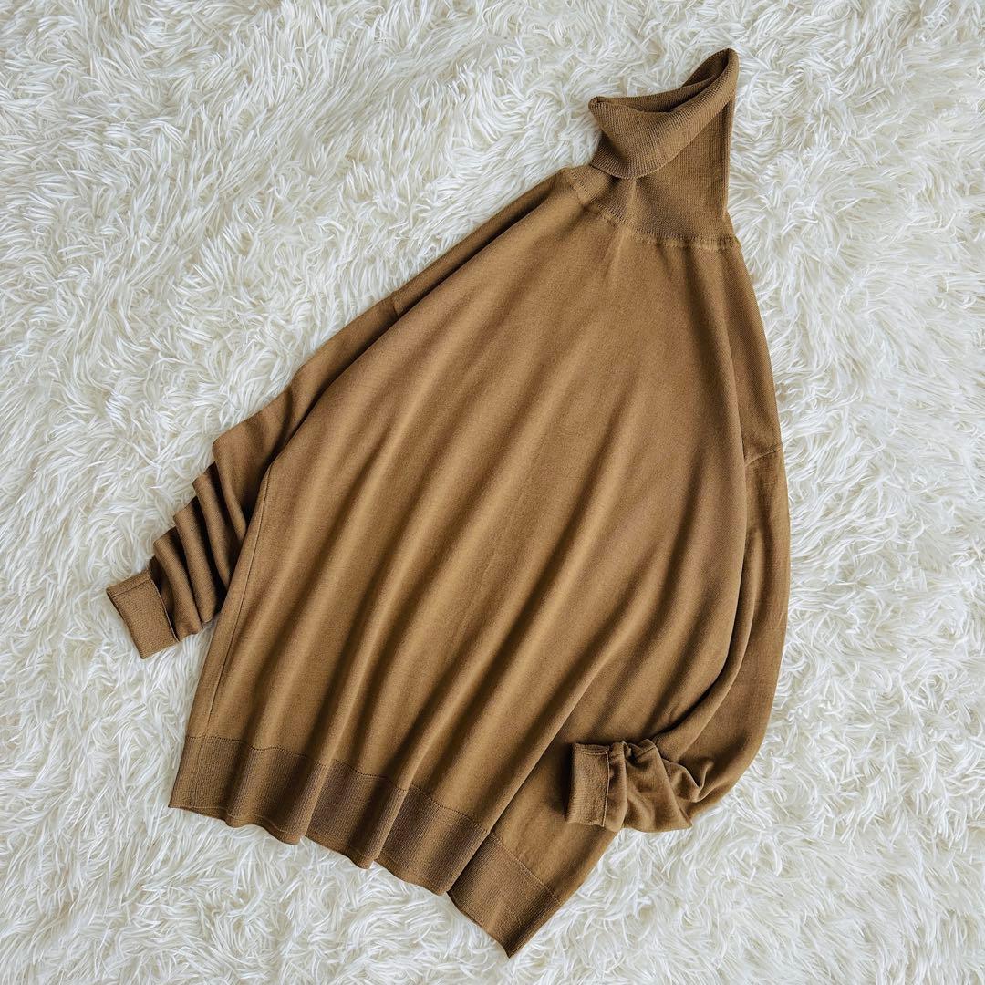 美品✨ドゥーズィエムクラス MILLENNIUM タートルネック キャメル