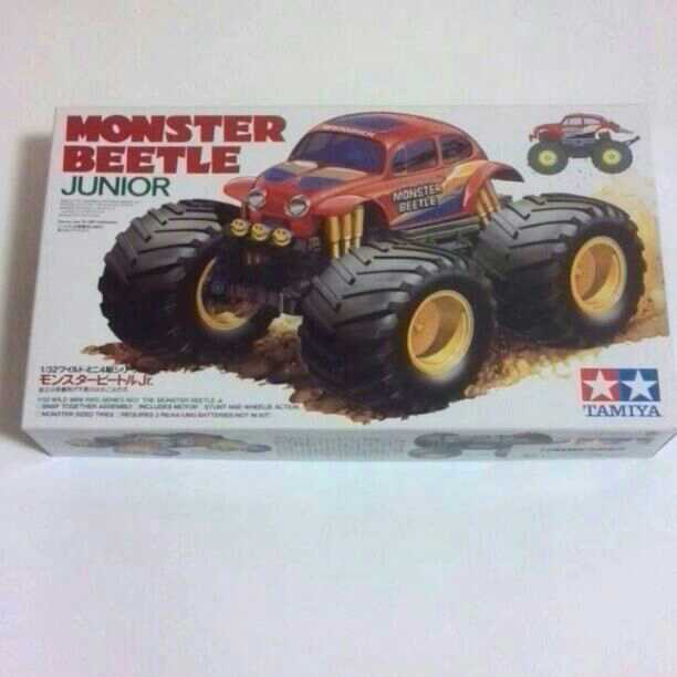 ミニ四駆【ワイルドミニ四駆モンスタービートルJr 】