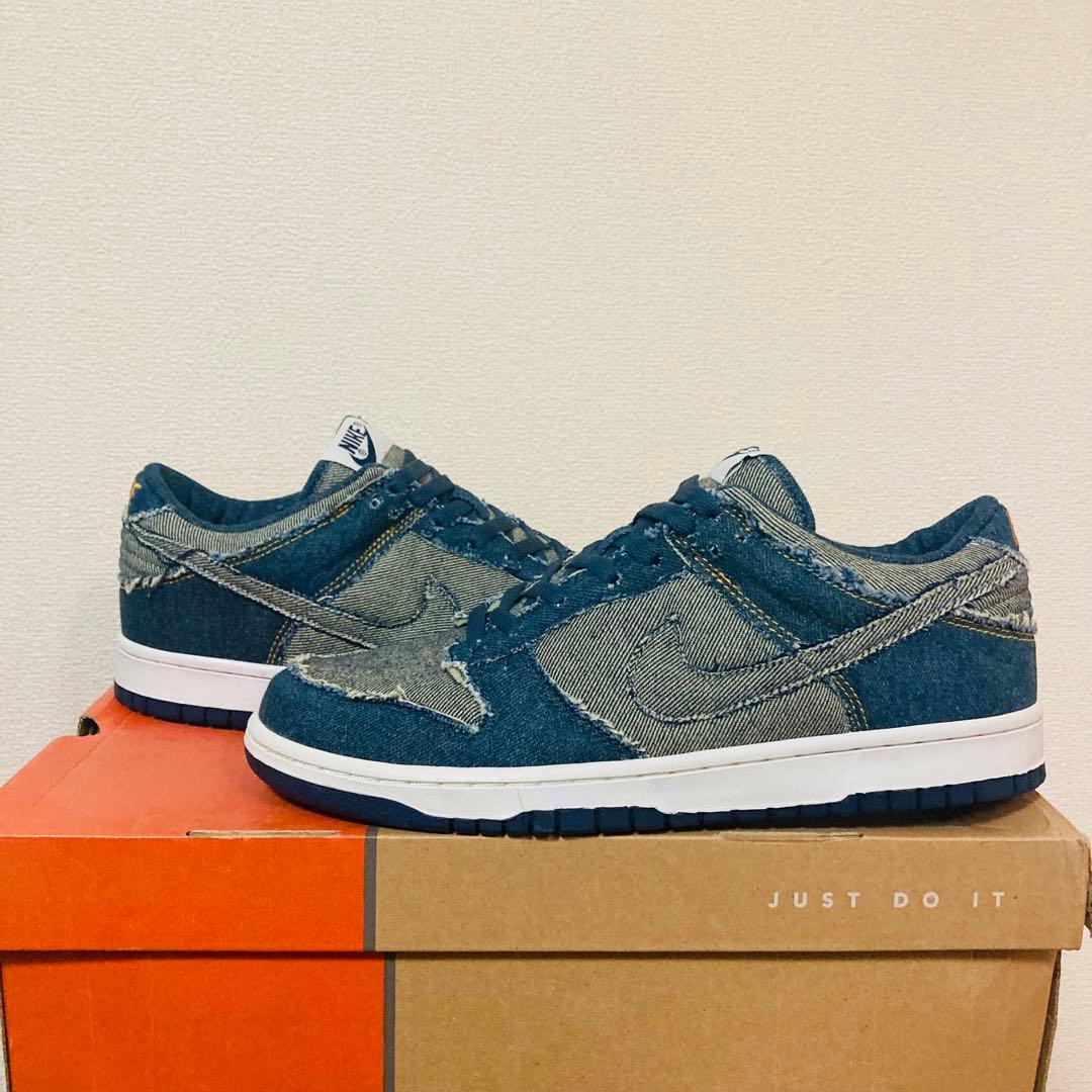 NIKE dunk low cl \"denim\" 28.5cm ナイキ ダンク