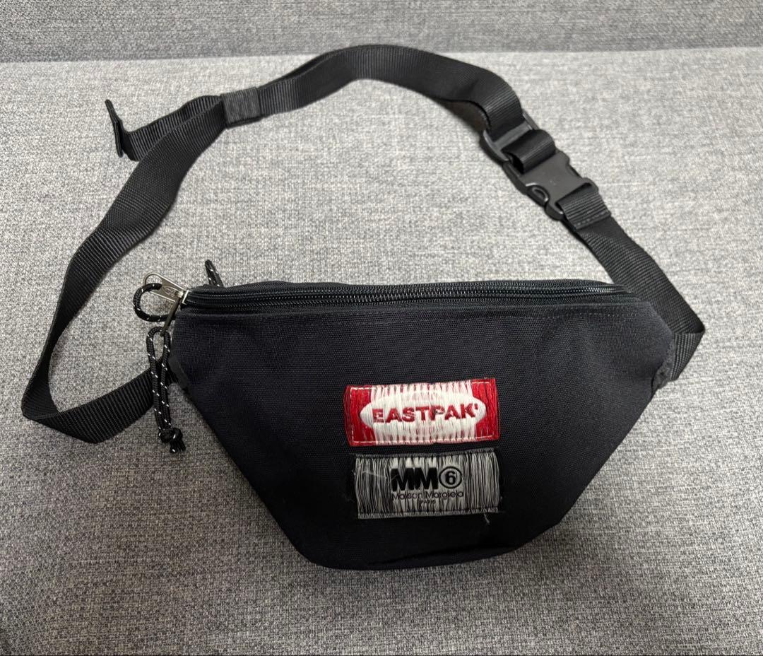 MM6 × EASTPAK コラボ ボディバッグ　ブラック 楽天市場】MM6 × EASTPAK エムエムシックス メゾンマルジェラ イースト