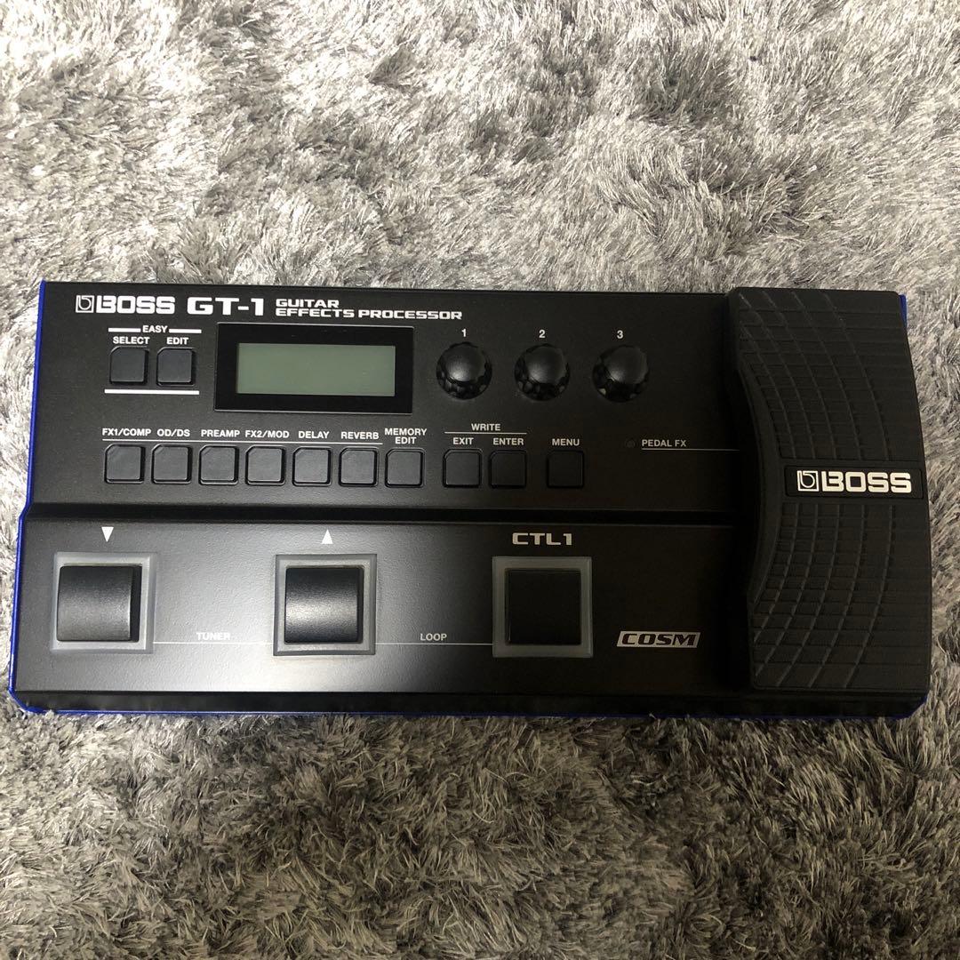 BOSS GT-1 ギターエフェクター　美品　おまけ付き