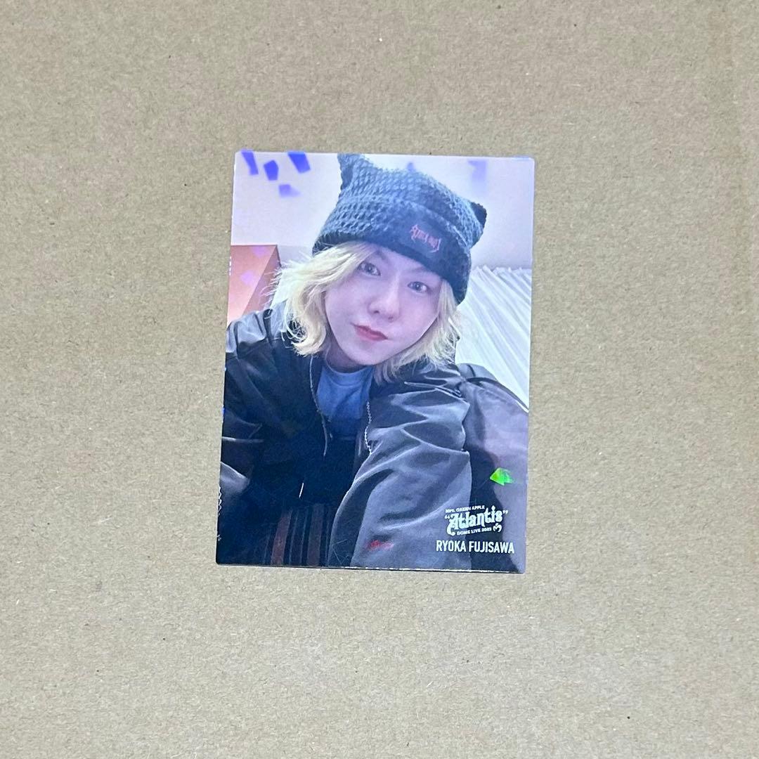 Mrs. GREEN APPLE Atlantis 藤澤涼架 フォトカード レア ミセスグリーンアップル 藤澤涼架 フォトカード レア - メルカリ