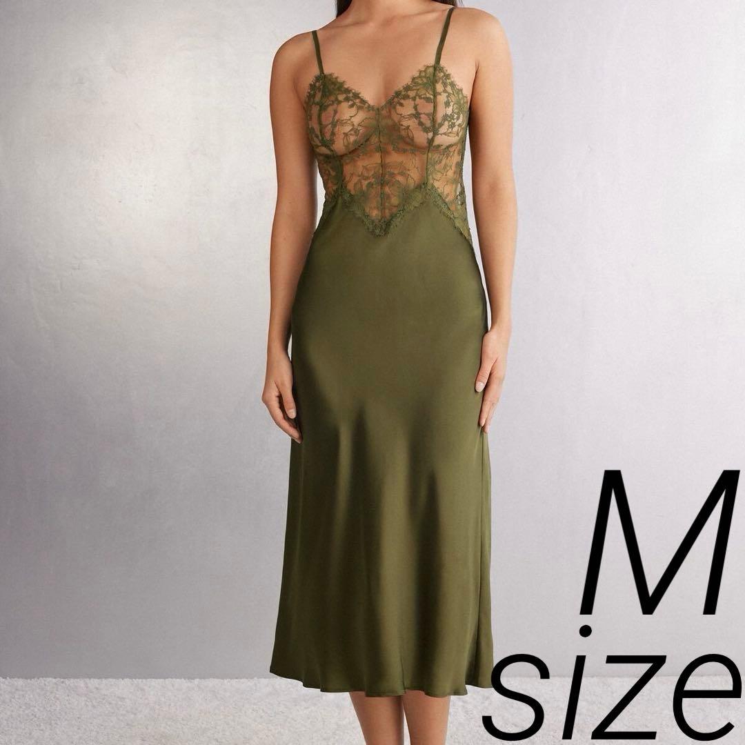 シルクサテン＆レース ロングスリップM Imaginary Journey Imaginary Journey シルクサテン＆レース ロングスリップ | Intimissimi