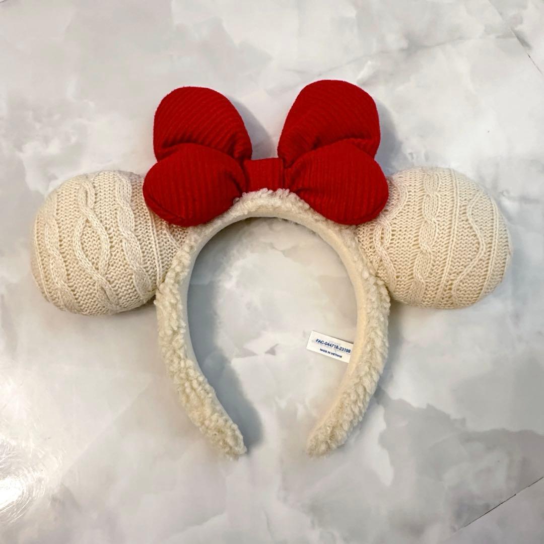 ディズニー クリスマス リルリンリン セーター カチューシャ 3点セット