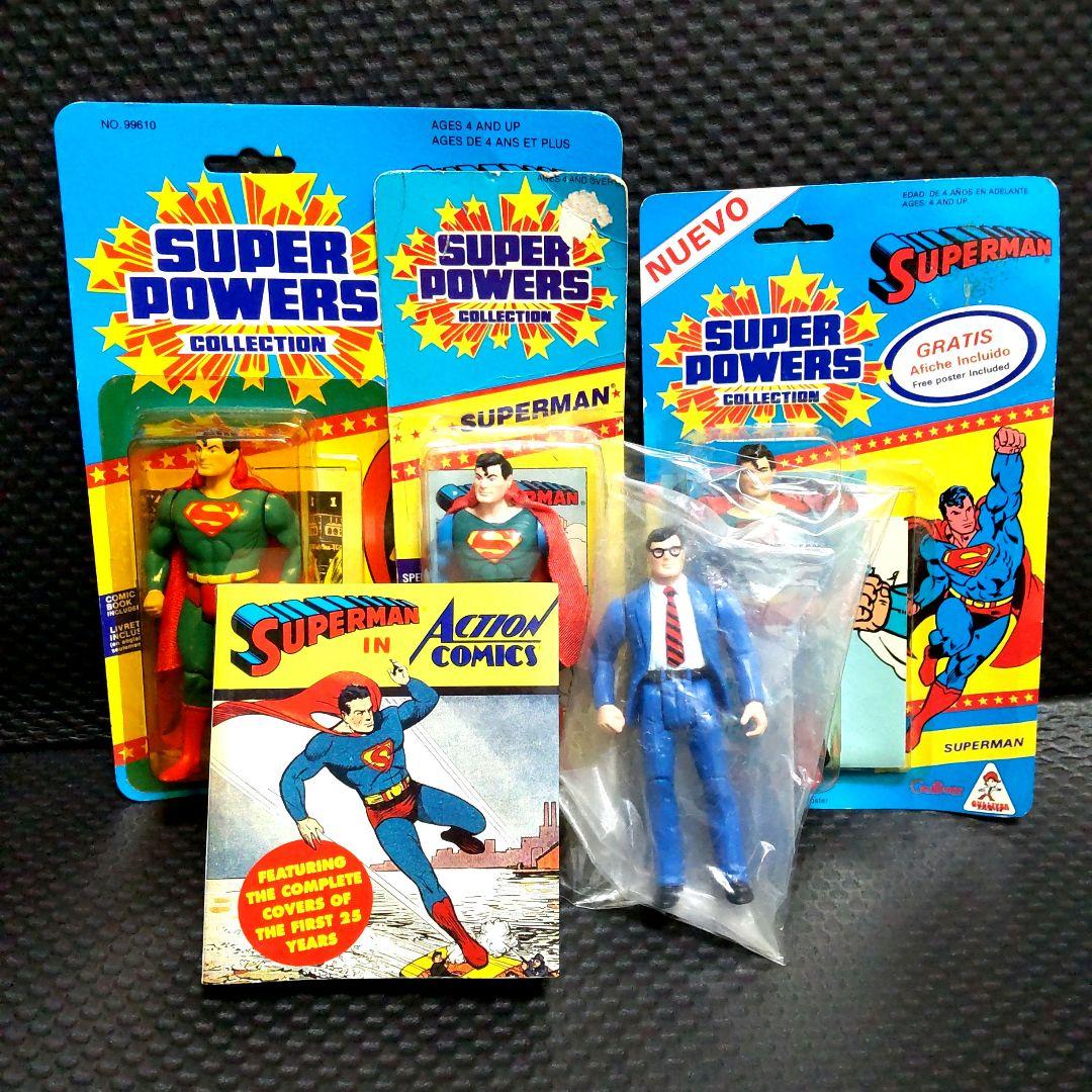 希少 スーパーパワーズ スーパーマン コンプリート ヴィンテージ クラークケント 希少 スーパーパワーズ スーパーマン コンプリート ヴィンテージ