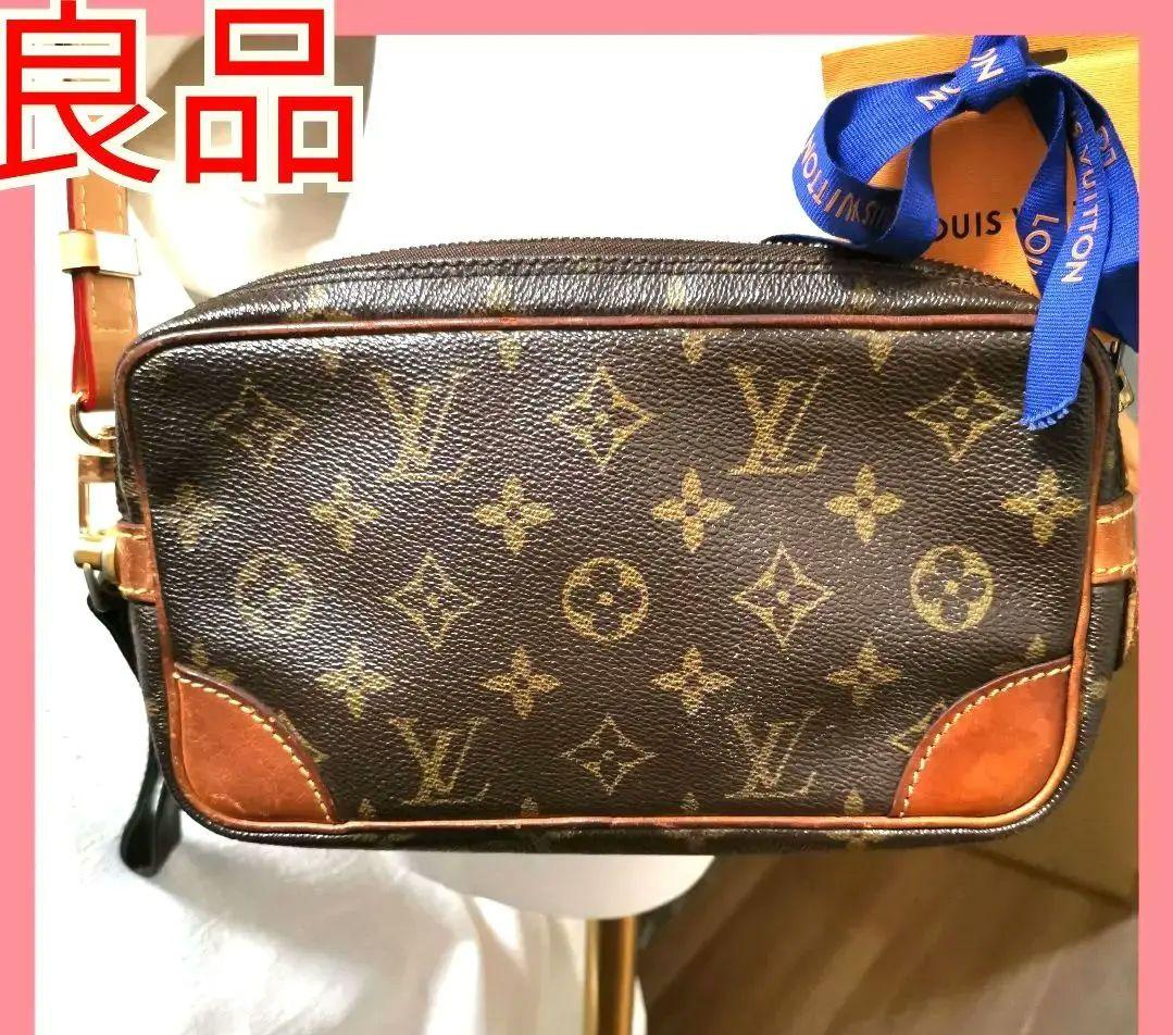 【良品】モノグラム柄ルイヴィトン マルリードラゴンヌハンドバッグ新品ショルダー