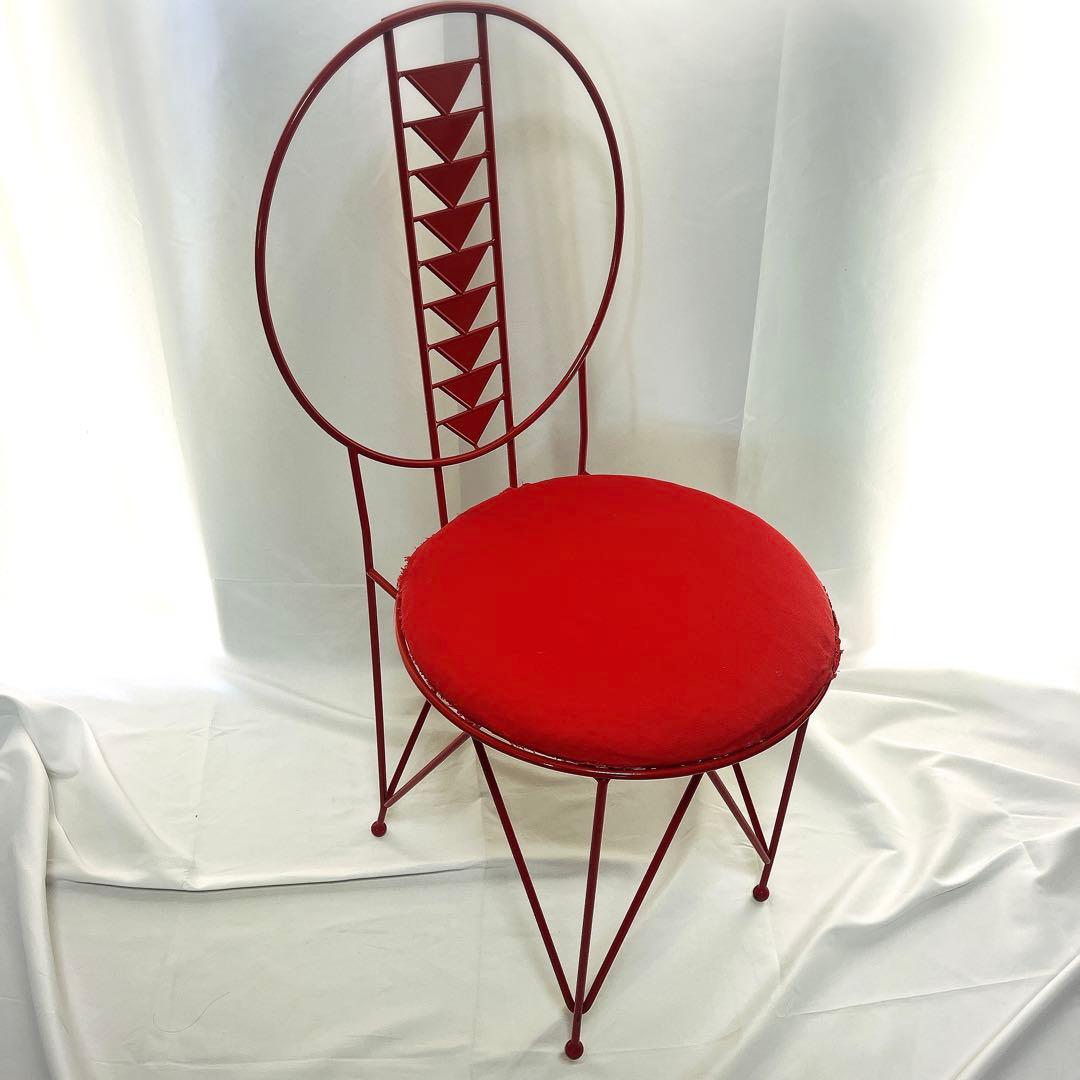 希少　カッシーナ　 Cassina フランクロイドライト ミッドウェイチェア　赤 希少 カッシーナ Cassina フランクロイドライト ミッドウェイチェア 赤