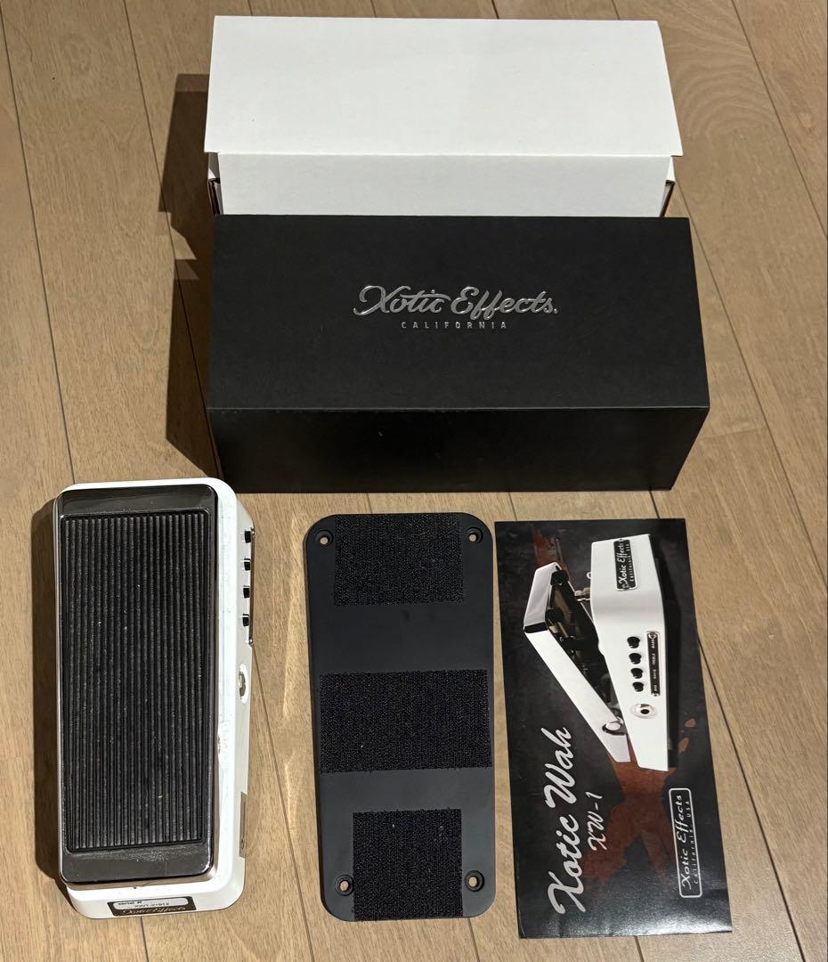 Xotic Effects XW-1 Wah Pedal EWS背面プレート付属