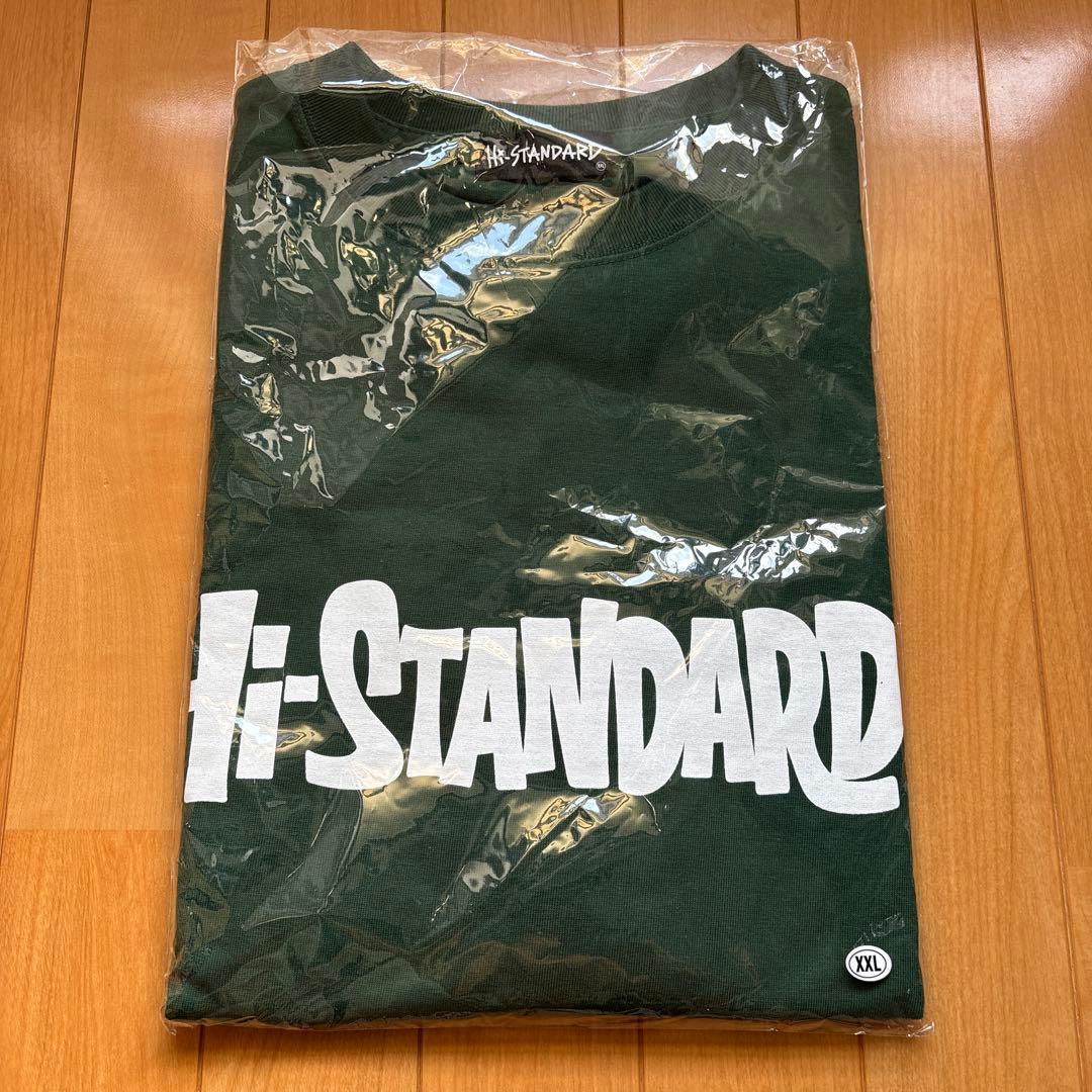 Hi-STANDARD ロゴ Tシャツ XXL ダークグリーン