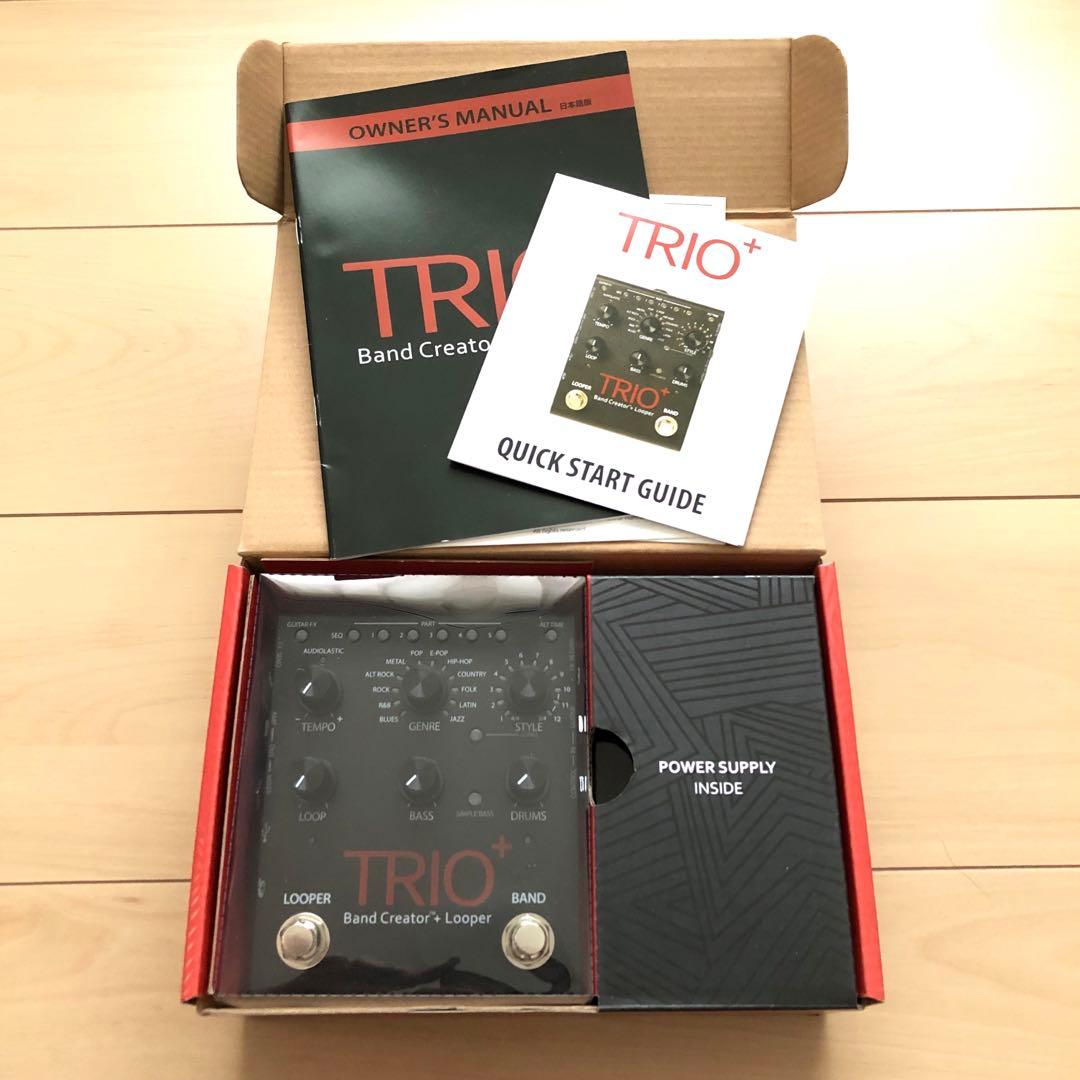 DIGITECH デジテックTRIO+ 箱 説明書 備品 全セット 美品