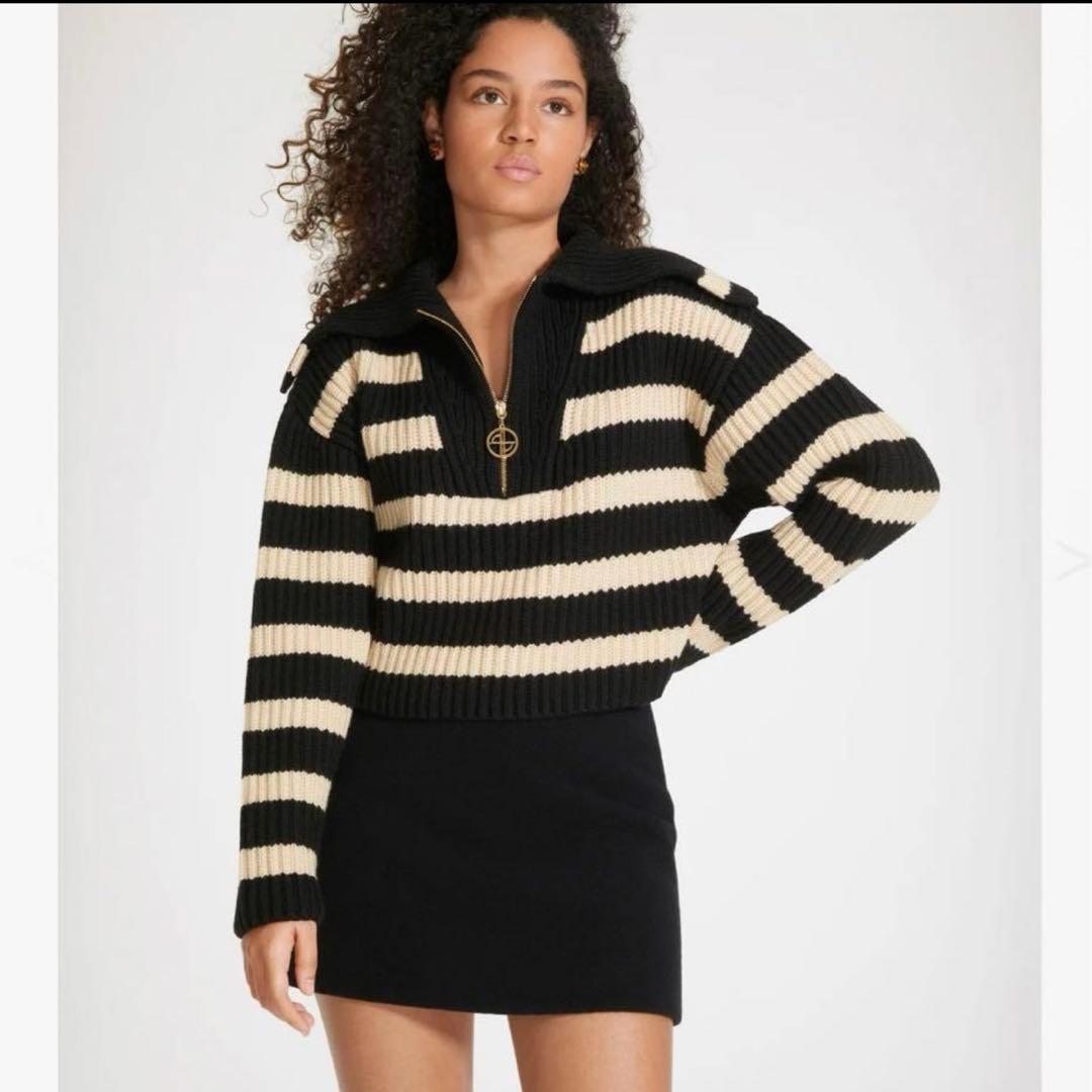 PATOU ストライプ　ニット