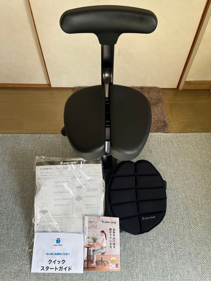 美品 アールユルチェア 姿勢矯正チェア ayur-chair