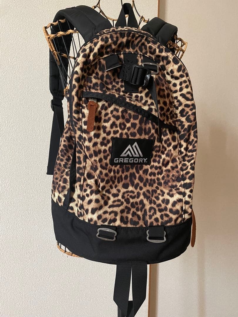 GREGORY グレゴリー FINE DAY レオパード ヒョウ柄 バックパック