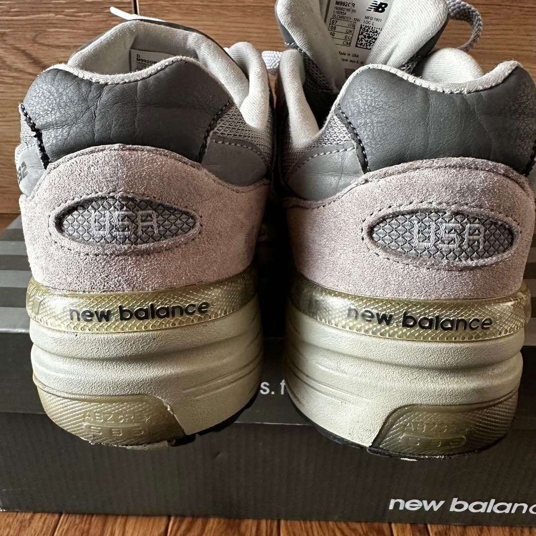 New Balance M992GR ニューバランス 992 25.0cm