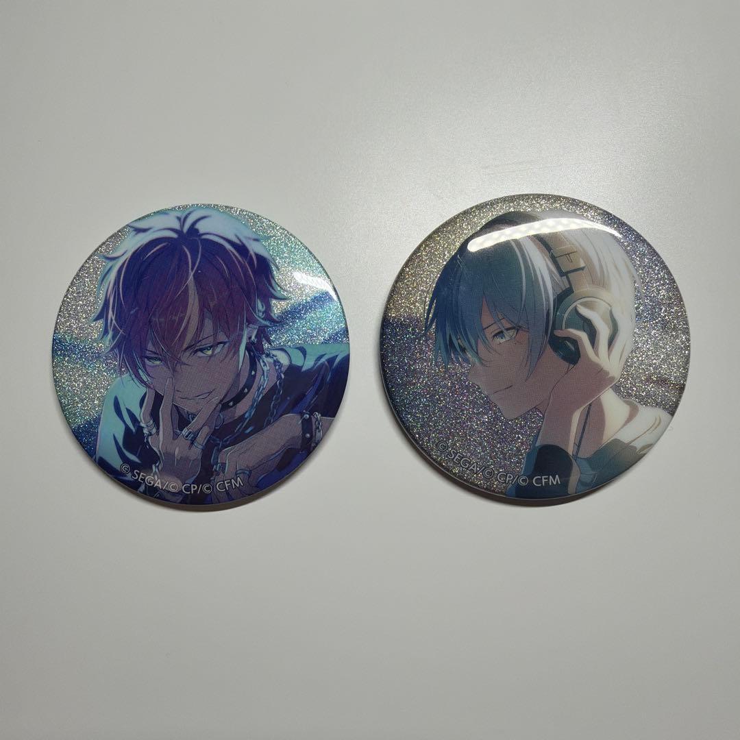 東雲彰人 青柳冬弥 プロセカプロセカ 48a グリッター缶バッジ グリ缶
