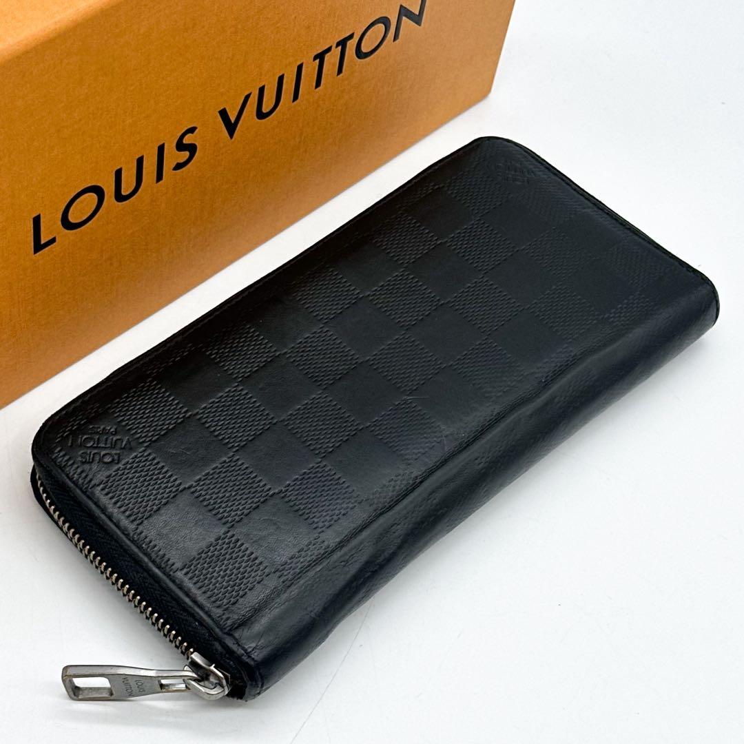 ルイヴィトン ジッピーウォレット ヴェルティカル ダミエ アンフェニ