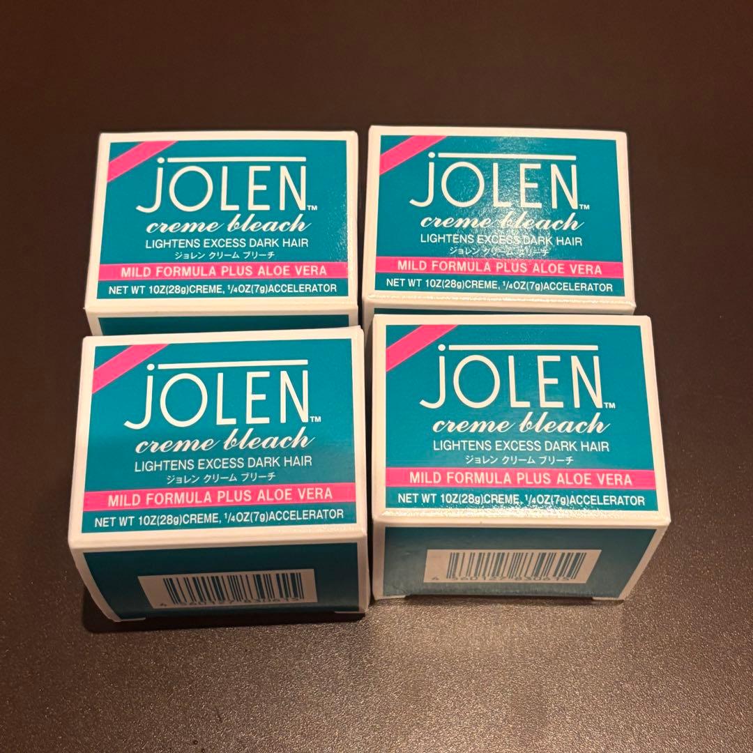 【新品未使用】ジョレンクリームブリーチ〈クリーム状脱色剤〉4箱セット 新品未使用】ジョレンクリームブリーチ〈クリーム状脱色剤〉2箱セット