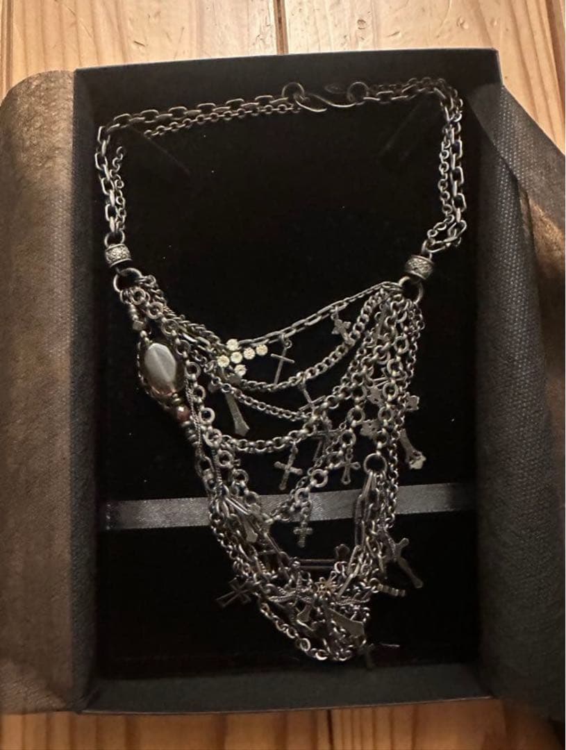 アクセサリー gunda JUNK HEAVEN NERO NECKLACE
