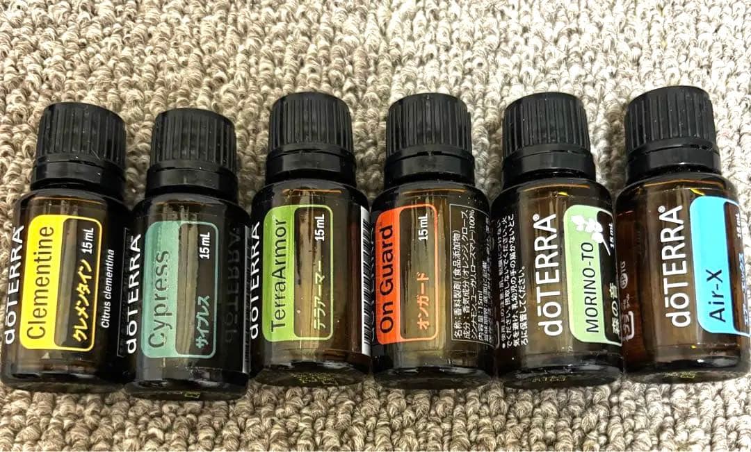 【未使用】 ドテラ アロマオイル12本セット 中古 ドテラ doTERRA エッセンシャルオイル ココナッツオイル まとめ
