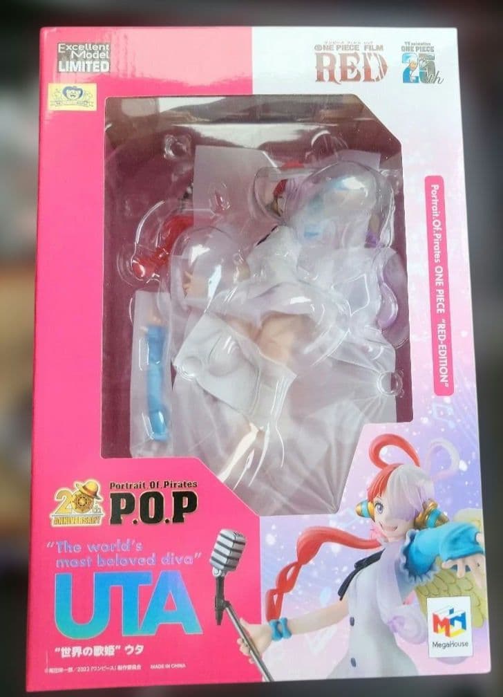 ワンピース　ウタ　POP 世界の歌姫　フィギュア　新品未開封
