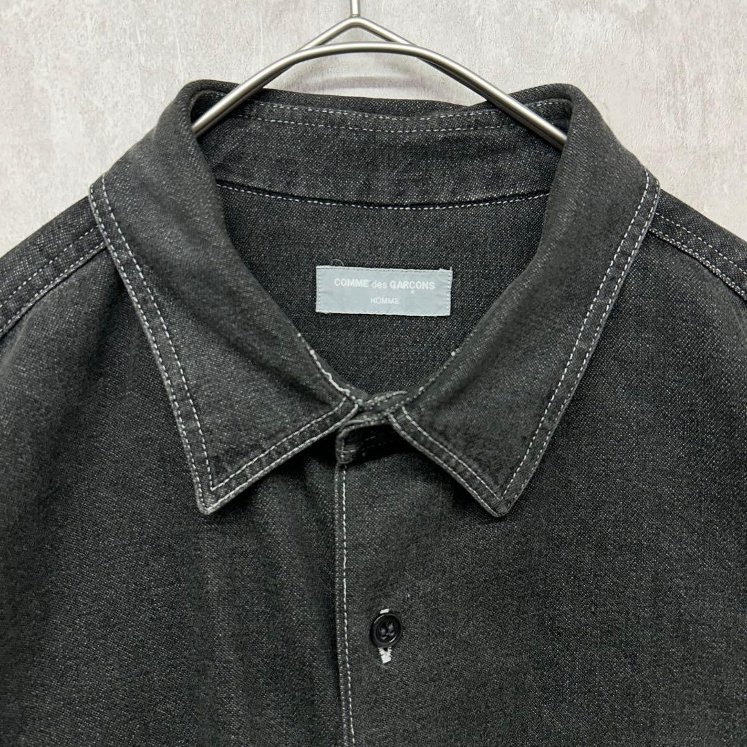 コムデギャルソンオム ヴィンテージデニムシャツ 田中オム 80s - メルカリ