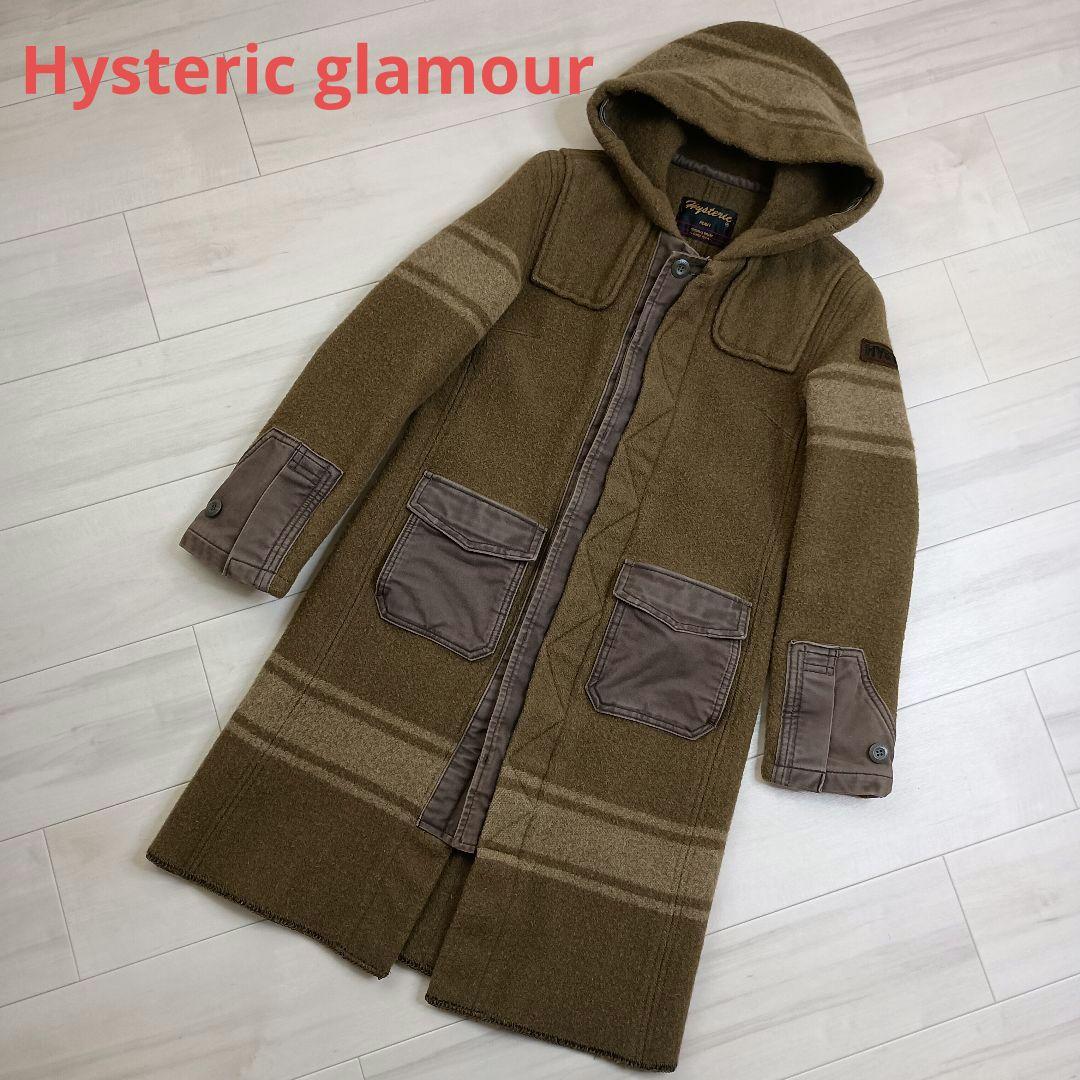 ヒステリックグラマー ダッフルコート カーキ フリーサイズ