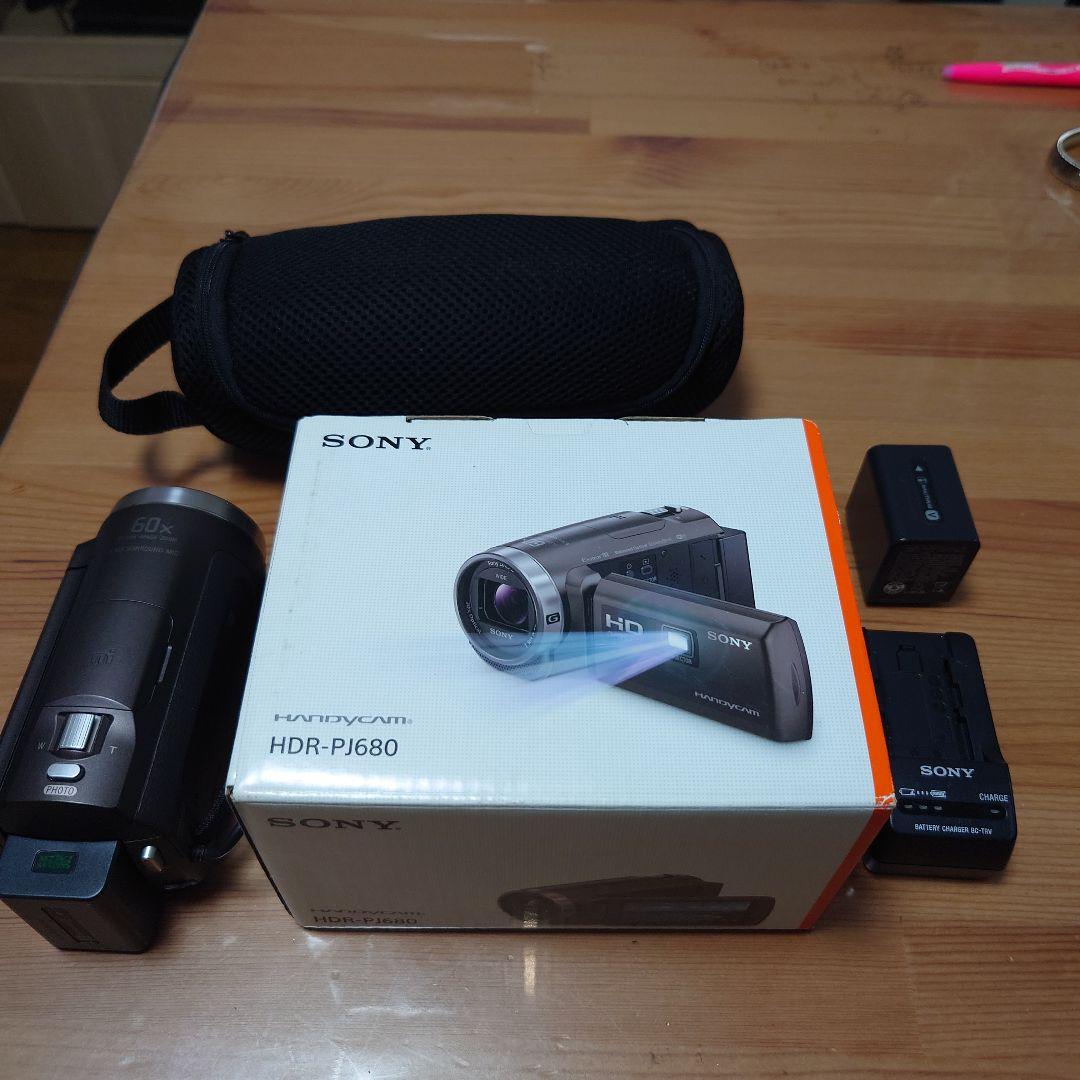 【動作確認済】SONY HDR-PJ680 ビデオカメラ本体
