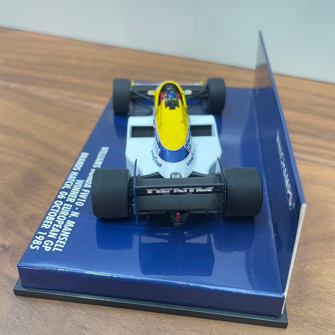 ミニチャンプス 1/43 ウィリアムズ・ホンダ FW11B マンセル 1985