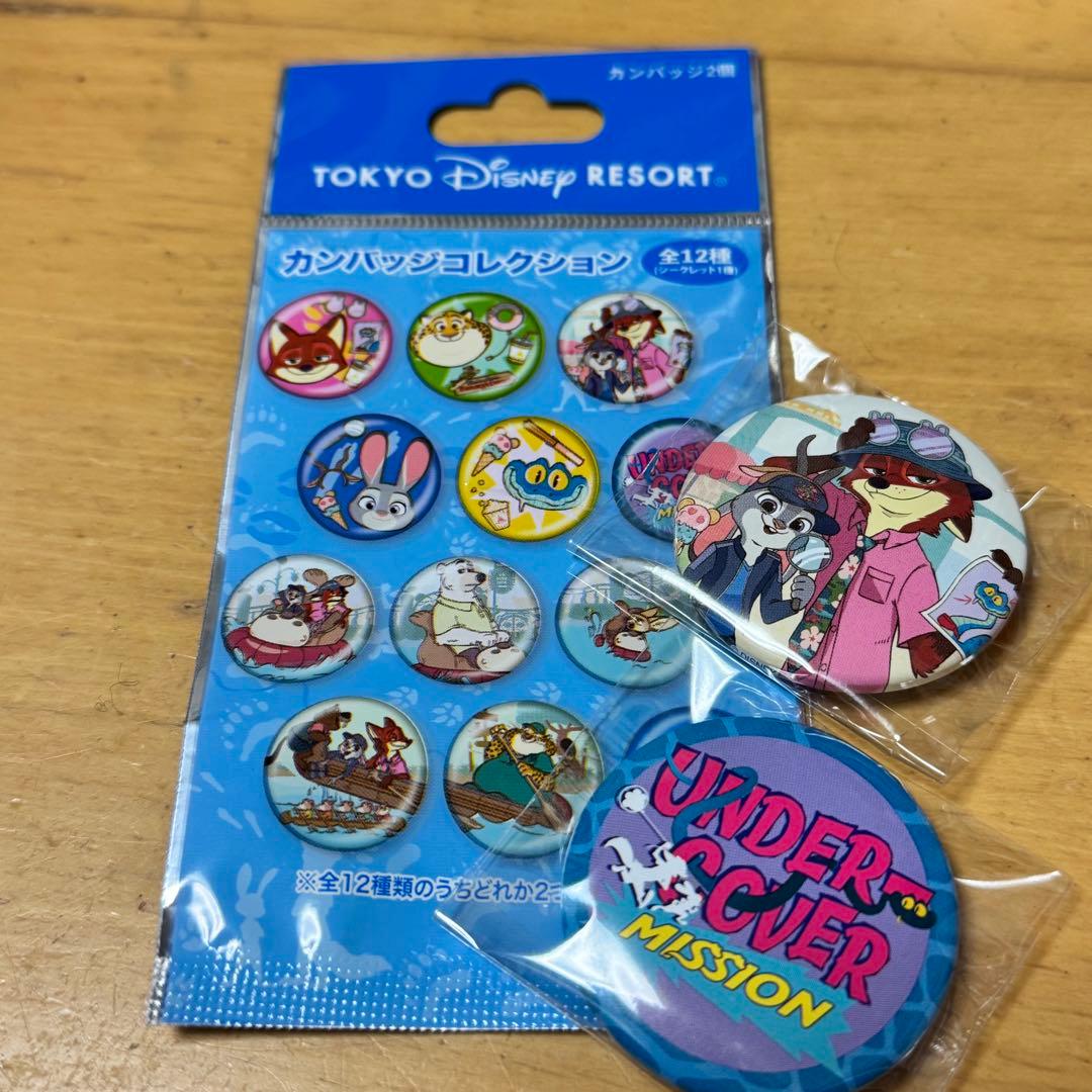 ズートピア 缶バッジコレクション ニック ジュディ - メルカリ