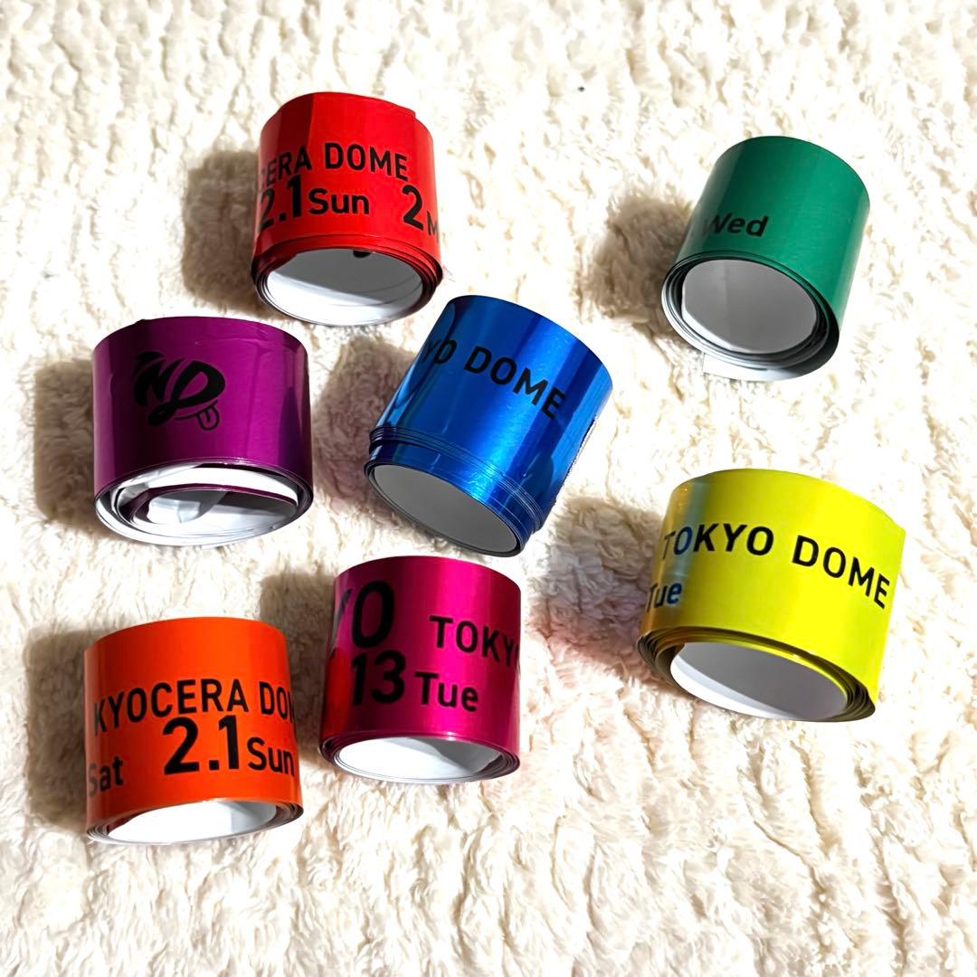 なにわ男子 1st DOME LIVE 銀テープ フル全色7本 - メルカリ