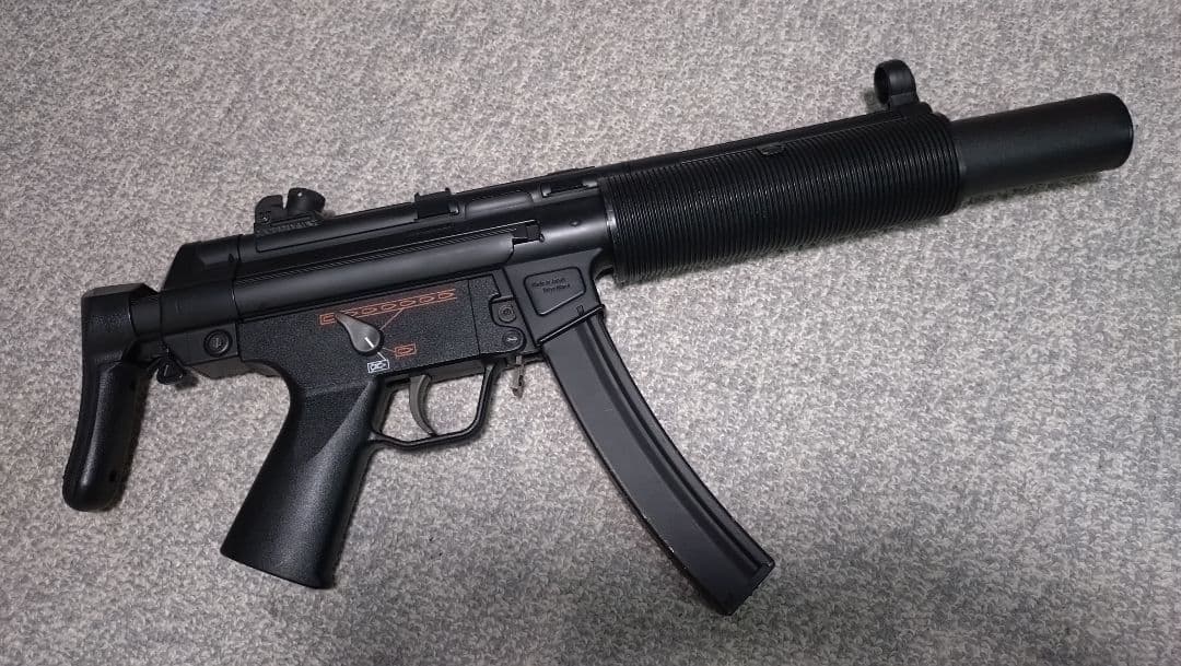 オーバーホール済　東京マルイ　MP5SD6　EG1000　93m/s　電動ガン