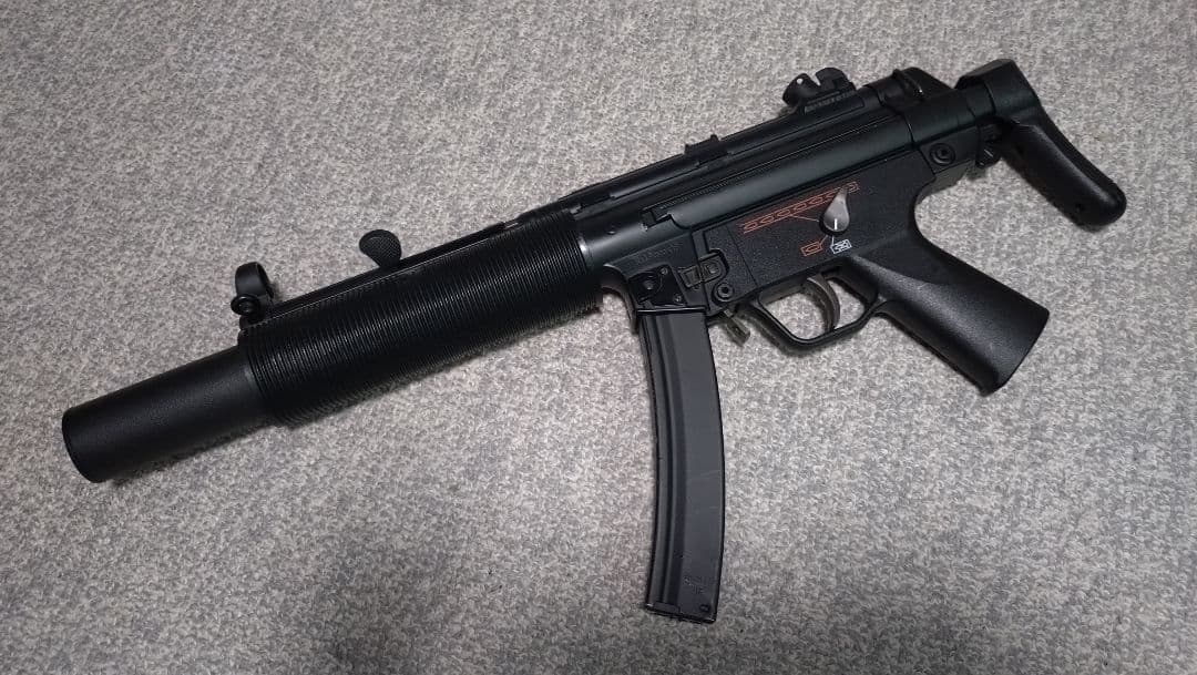 オーバーホール済 東京マルイ MP5SD6 EG1000 93m/s 電動ガン