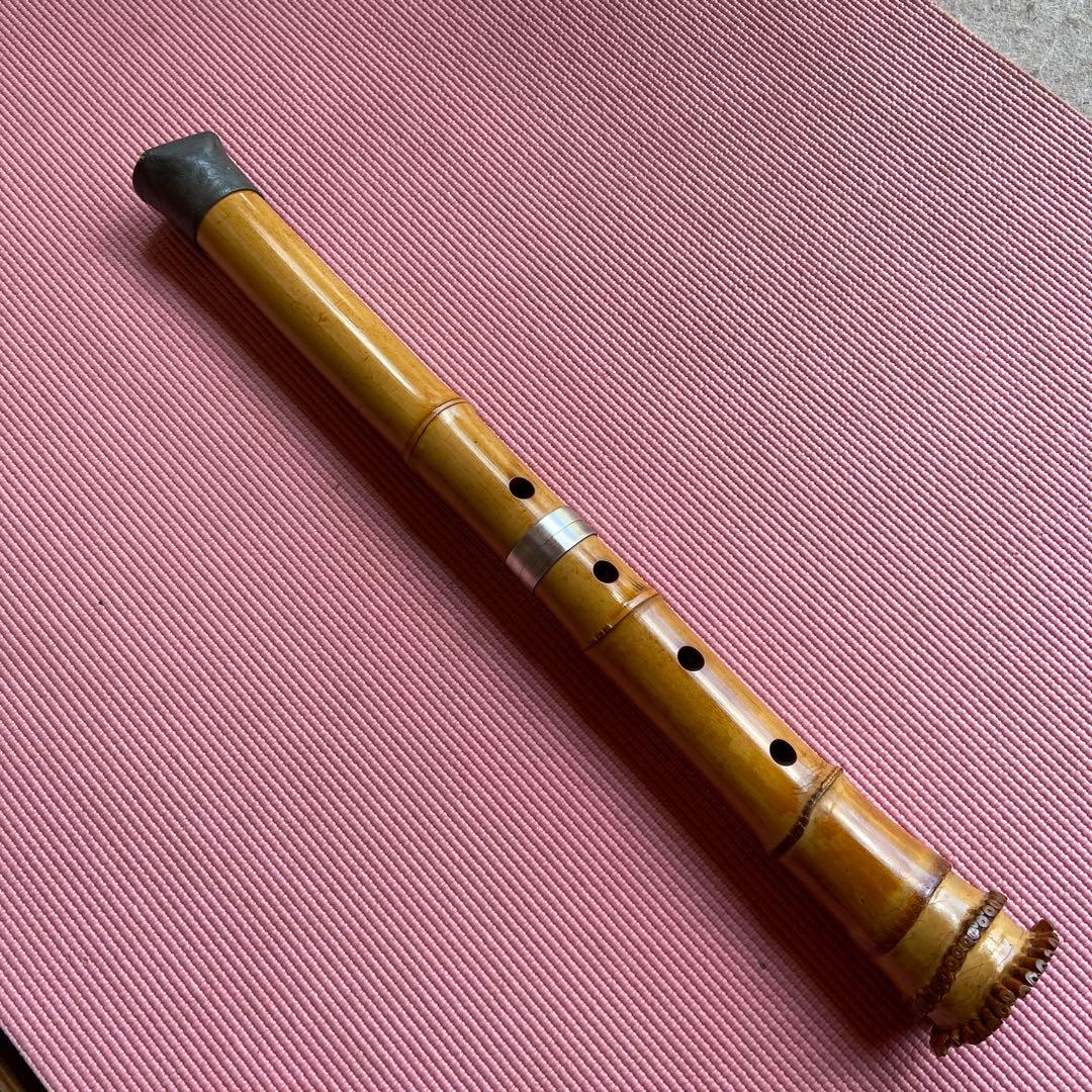 80 値下げ　尺八　一尺六寸管　円山銘