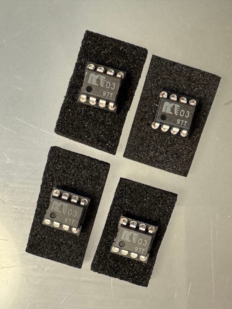 MUSES03D オペアンプ 4個セット Yahoo!オークション -「muses03」(集積回路) (電子部品)の落札相場