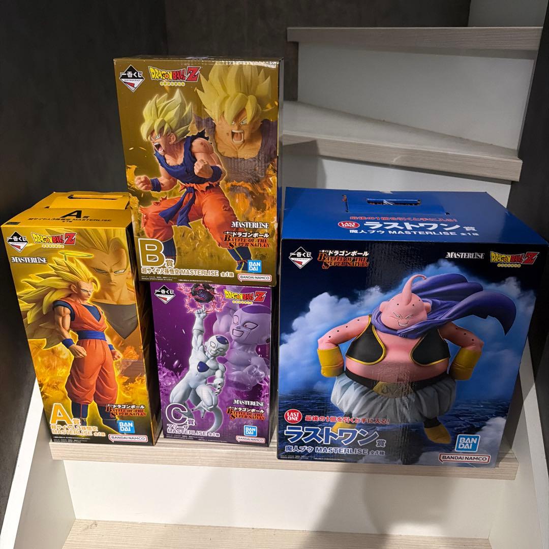 ドラゴンボール　一番くじ　フィギュアセット A賞B賞C賞E賞　セット売り