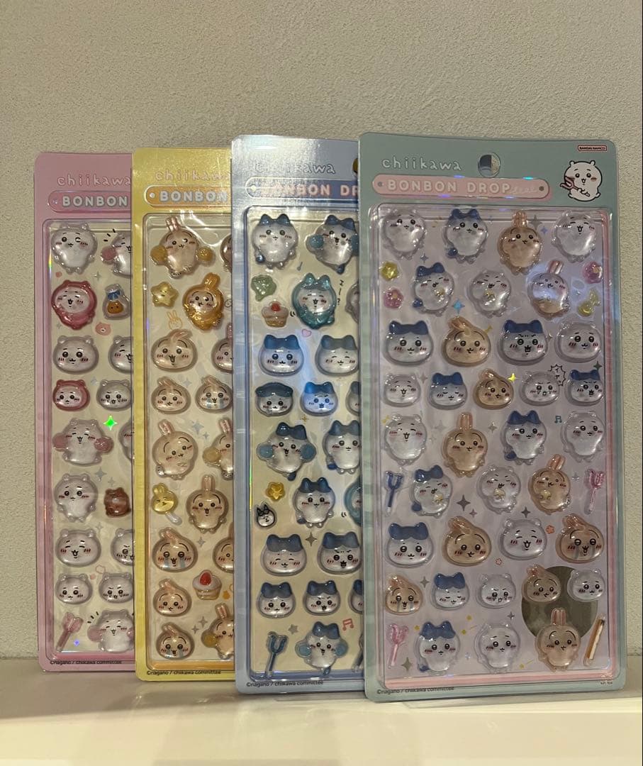 【24時間以内/匿名】ちいかわ ボンボンドロップシール 第一弾 コンプリート