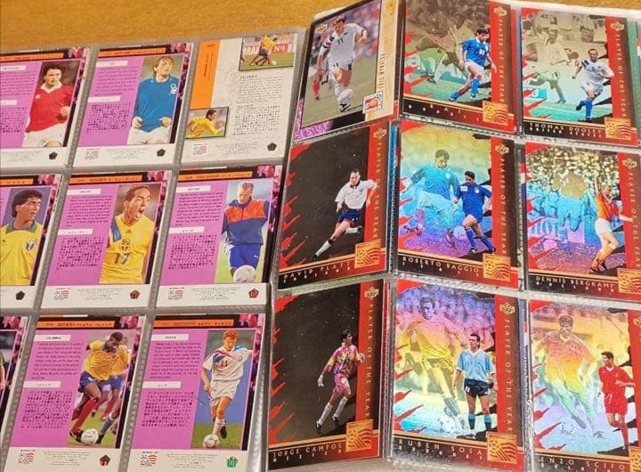 【コンプリート品】UPPER・DECK日本語版 USA 94バッジョ、ロマーリオ