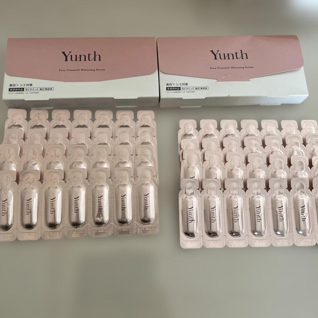 ユンス　ホワイトニングエッセンス　4箱分合計112包