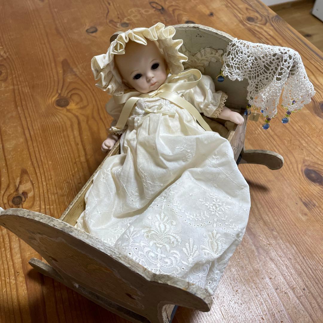 フランスアンティークベビーベッドセット アイアンベビーベッド.35 フランス アンティーク ベビーベッド ソファ