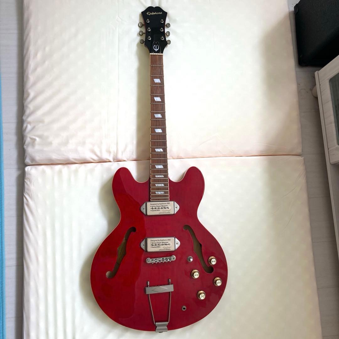 Epiphone Casino 2011年製 エピフォン カジノ チェリー Epiphone Casino 2011年製 エピフォン カジノ チェリー - メルカリ