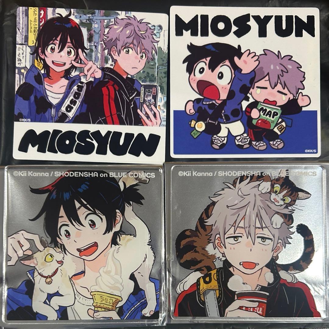 紀伊カンナ 春風のエトランゼ カフェ アクリルコースター ペーパー