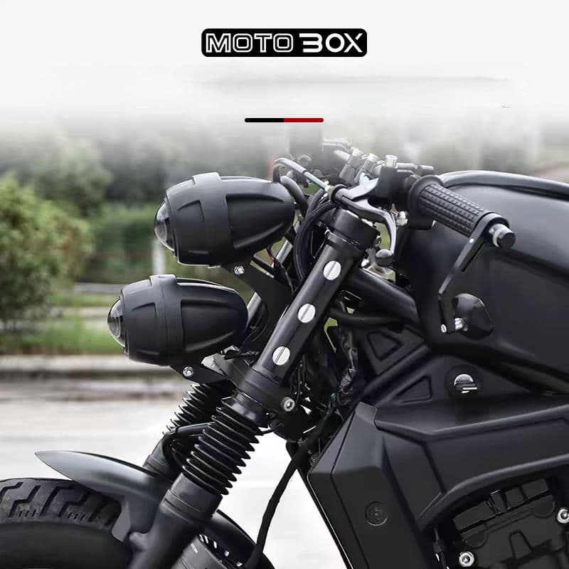 MOTOBOX レブル250 500 ヘッドライト 縦目 LED2灯化 キット - メルカリ