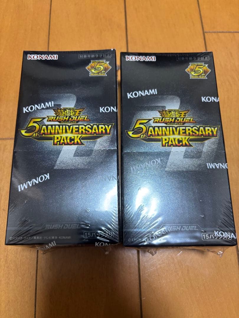 ラッシュデュエル　5th box シュリンク付き