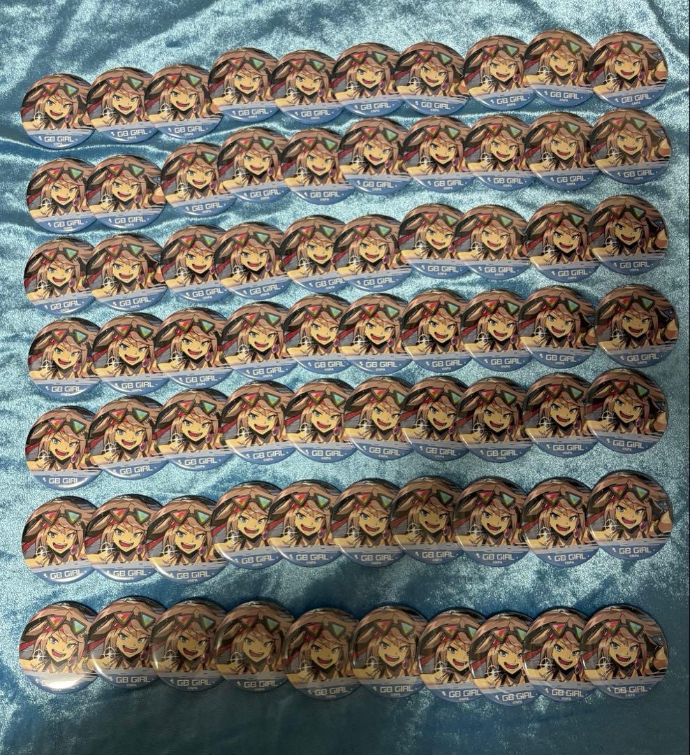 コンパス GBガール GBG ニコニコ超会議2024 書き下ろし缶バッジ 70点