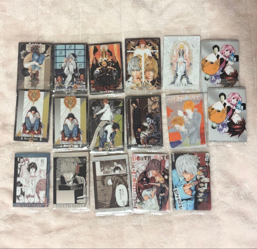 デスノート ウエハース カード 夜神月 L メロ ニア リューク 弥海砂