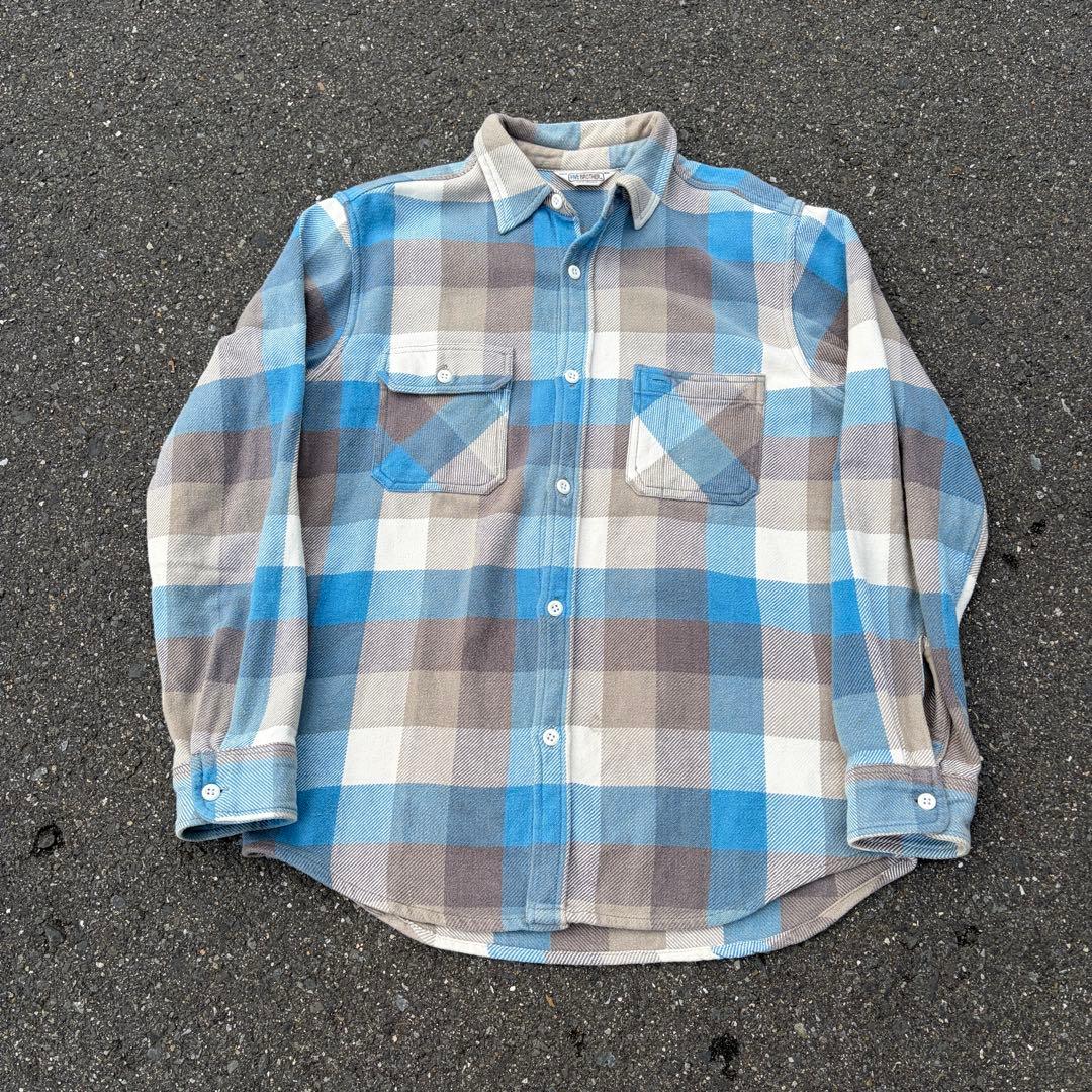 FIVE BROTHER ヘビーネルシャツ 70s 80s復刻　三角タグ