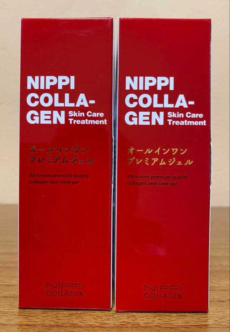 【新品】ニッピコラーゲン　オールインワン　プレミアムジェル　60g×2本