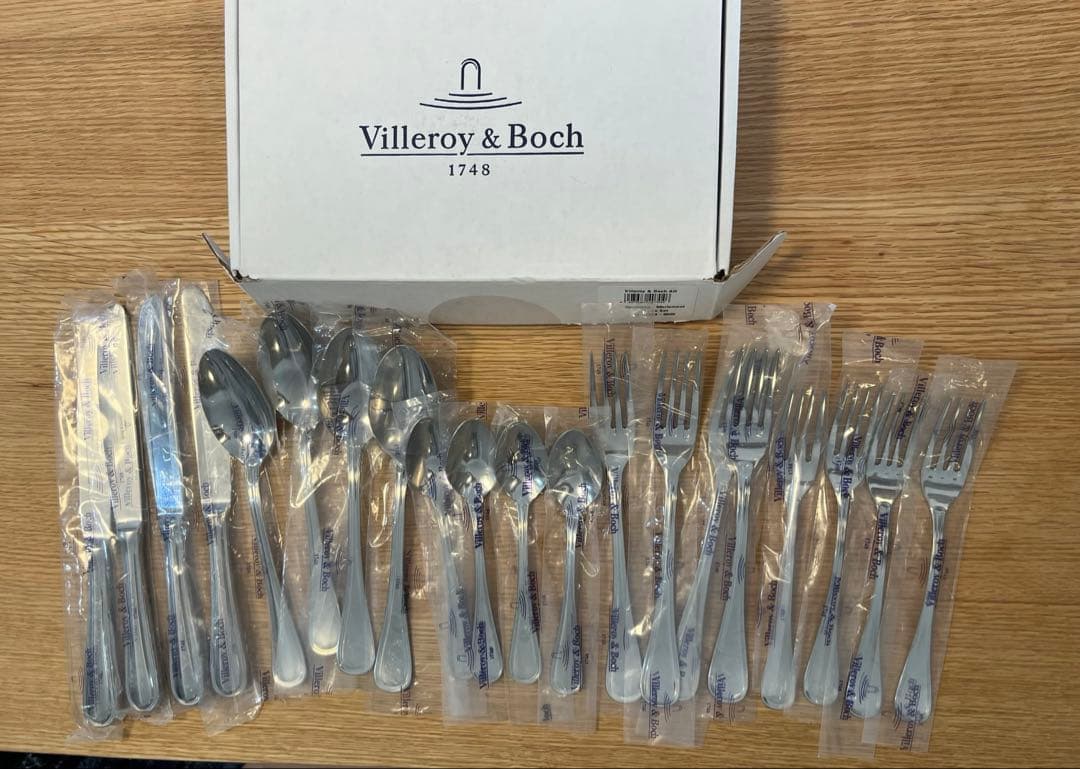 【新品/美品】ビレロイ＆ボッホ/Villeroy&Bochカトラリーセット