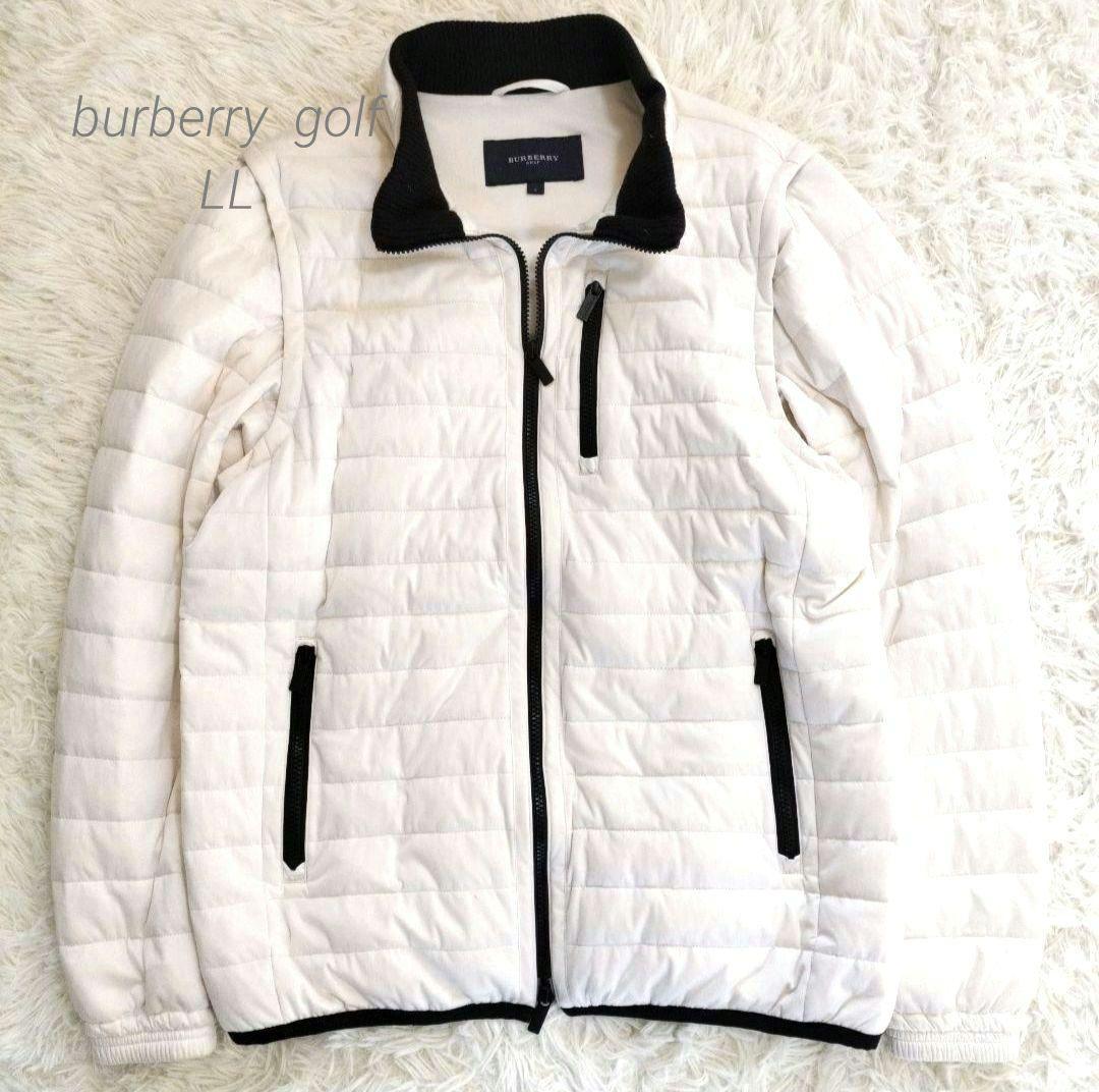 美品レアLL　バーバリーゴルフ ダウンジャケット 90%ダウン